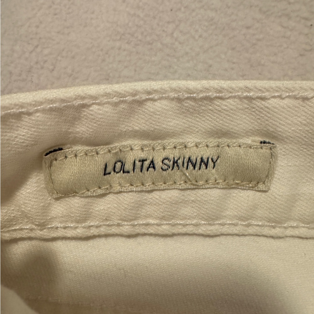 Women’s Lucky Brand Midrise White  Jeans - Picture 4 of 7